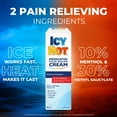 thumbnail image 4 of Icy Hot Extra Strength Pain Relief Cream, Fast-Acting Muscle and Joint Pain Relief from Discomfort Caused by Arthritis, Sprains and Strains, Methyl Salicylate 30%, Menthol 10%, 85g Tube, 4 of 9