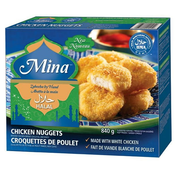 Croquettes de poulet halal de Mina, 840 g