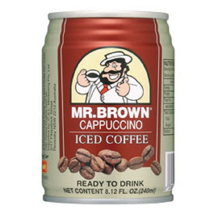 Mr. Brown Canned Cappuccino Iced Coffee Walmart Canada