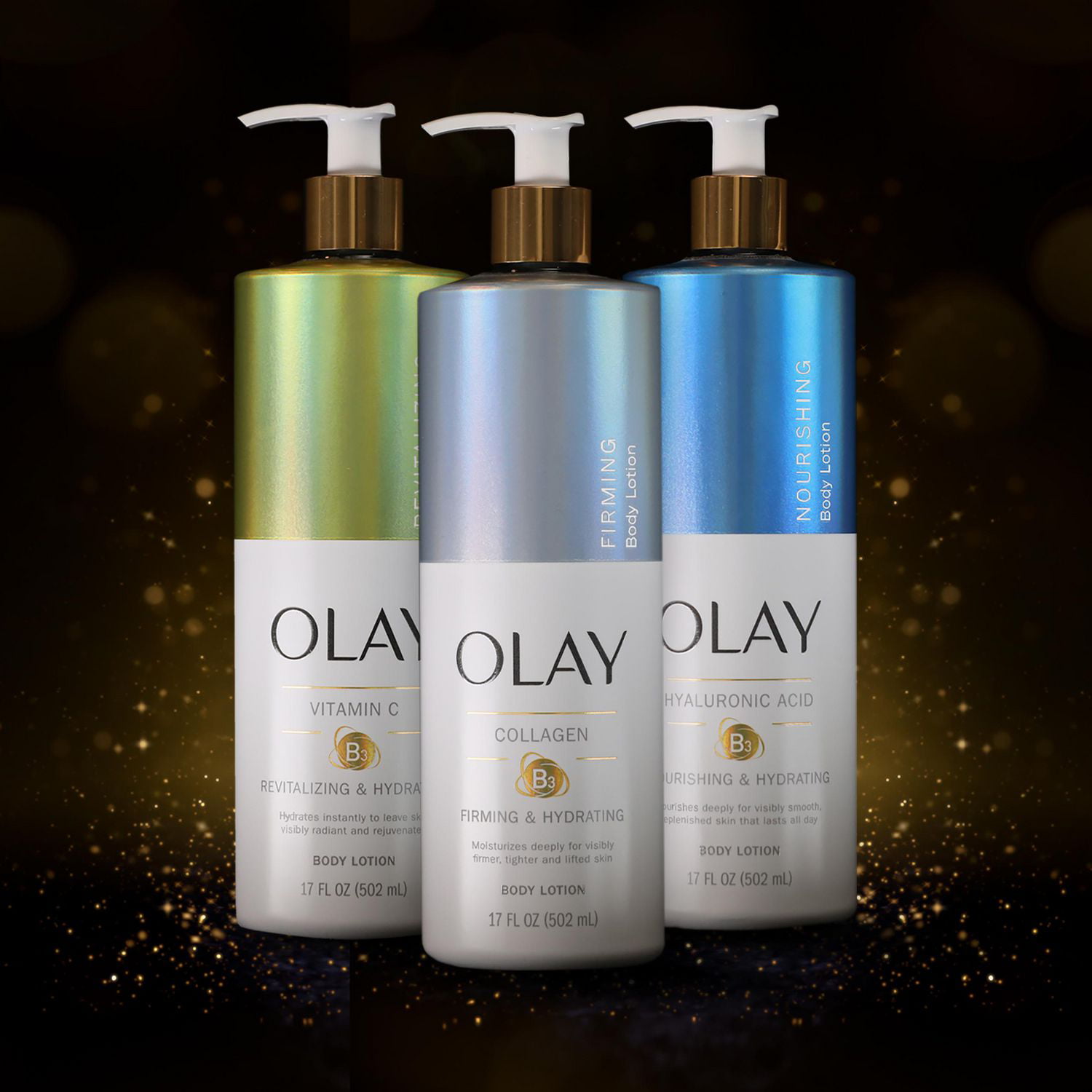 Olay Firming & Hydrating Body Lotion with Collagen, 502 mL Pump 