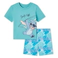 thumbnail image 1 of Ensemble de 2 pièces avec short Stitch Disney pour petits garçons, 1 of 1