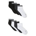 thumbnail image 1 of AND1 Boys' Quarter-Crew Socks 8-Pack, 1 of 1