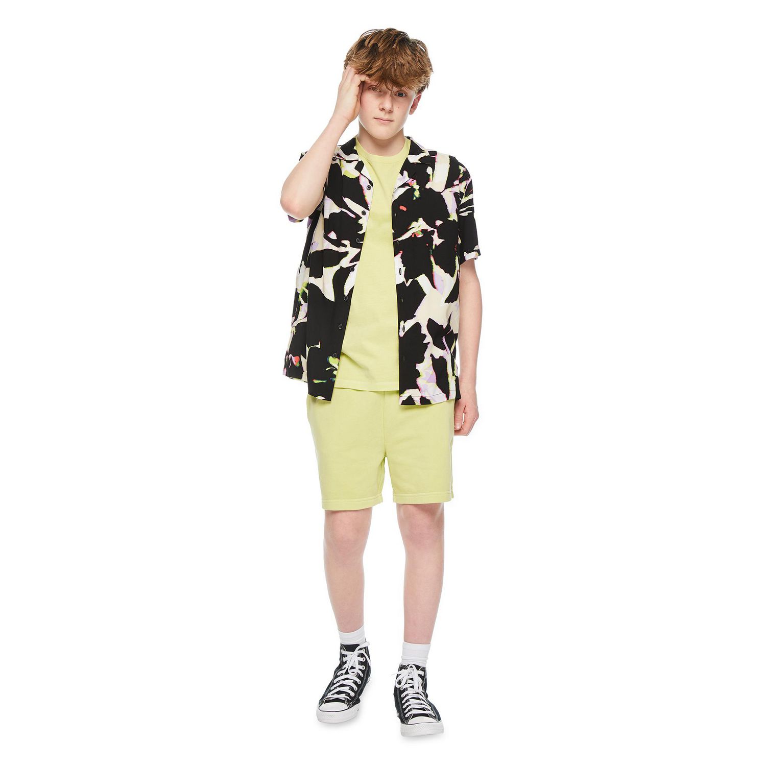 Short délavé Jackson pour garçons