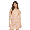 thumbnail image 1 of No Boundaries Women's Peached Cami Nightshirt, 1 of 1