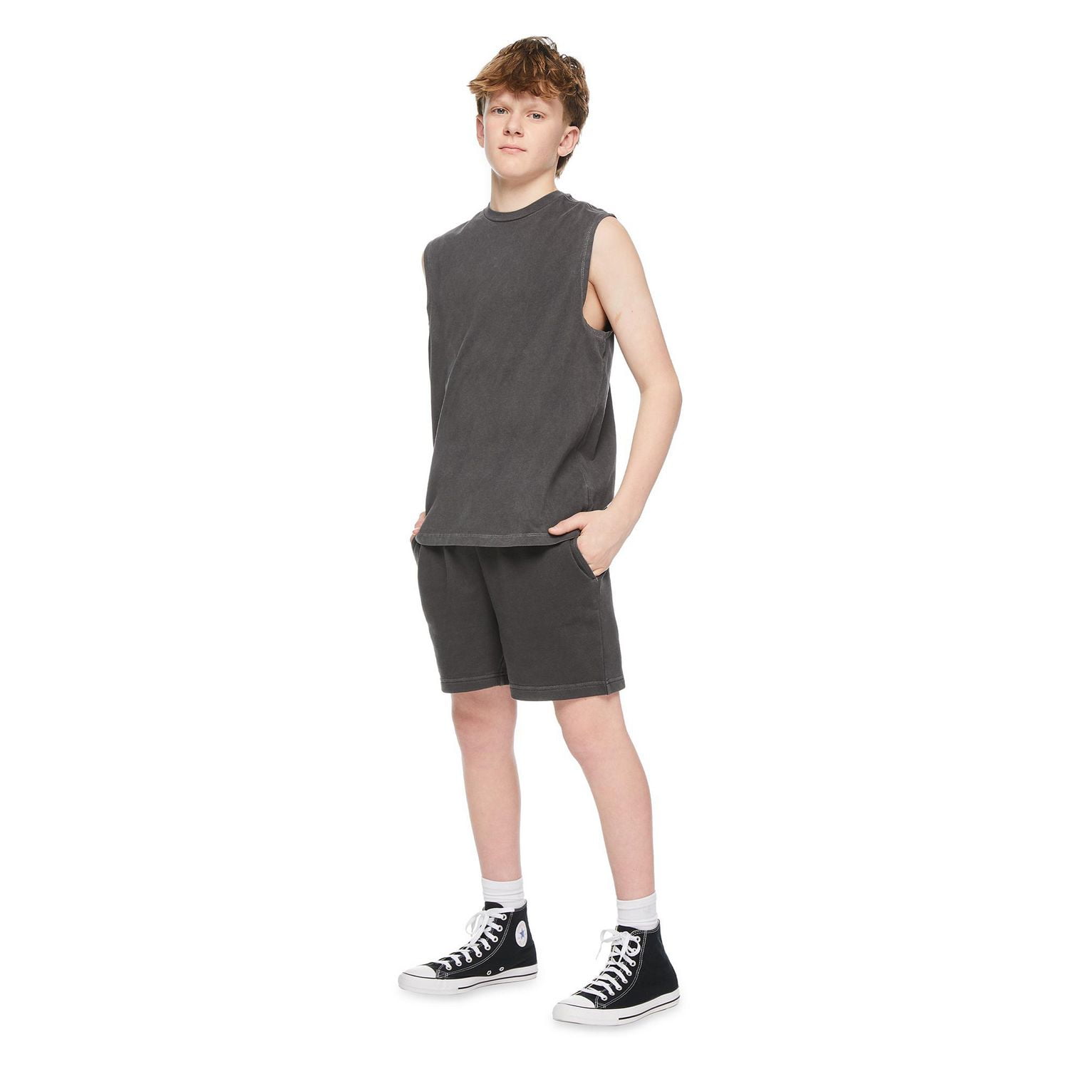Jackson Boys' Washed Muscle Tee
