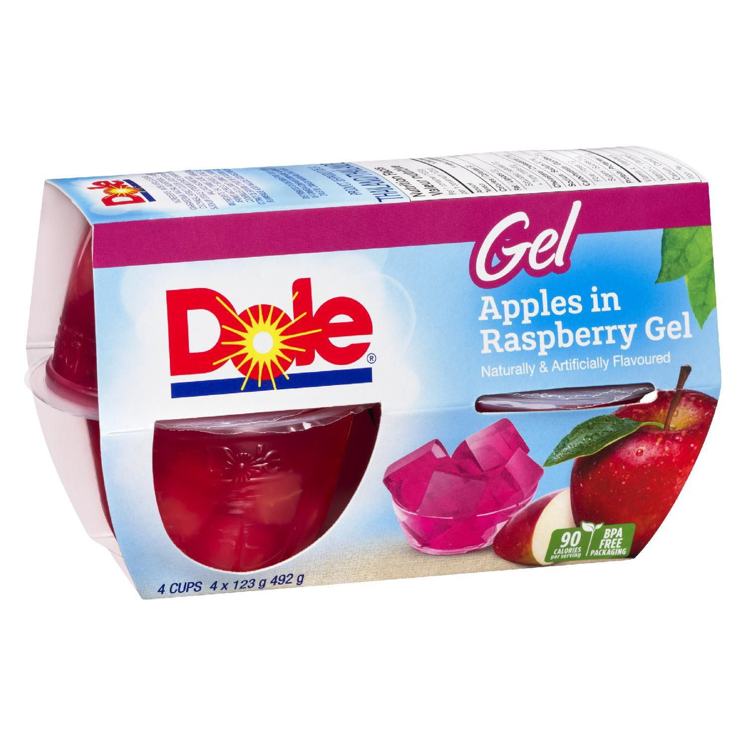Dole Apples in Raspberry Gel Walmart Canada