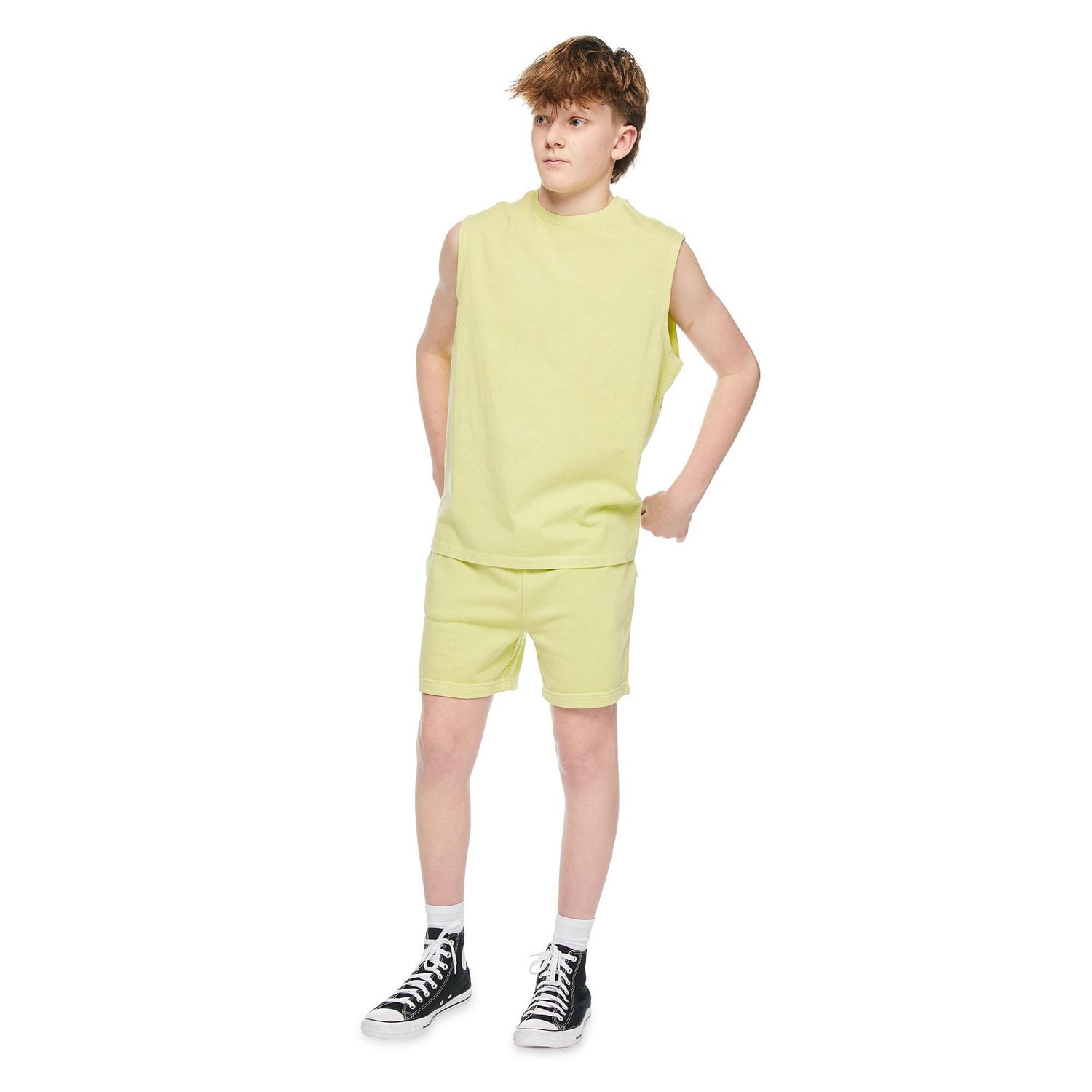 T-shirt de musculation délavé Jackson pour garçons