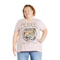 thumbnail image 1 of The Pink Closet Women's Plus Graphic Tee, 1 of 3