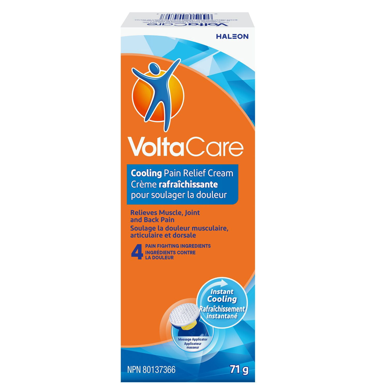 VoltaCare Crème rafraîchissante pour soulager la douleur, 71g
