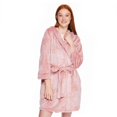 thumbnail image 1 of No Boundaries Women's Hooded Robe, 1 of 6