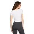 thumbnail image 3 of No Boundaries Women's V-Neckline Baby Tee, 3 of 6