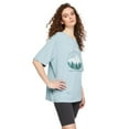 thumbnail image 2 of No Boundaries Women's Oversized Tee, 2 of 6