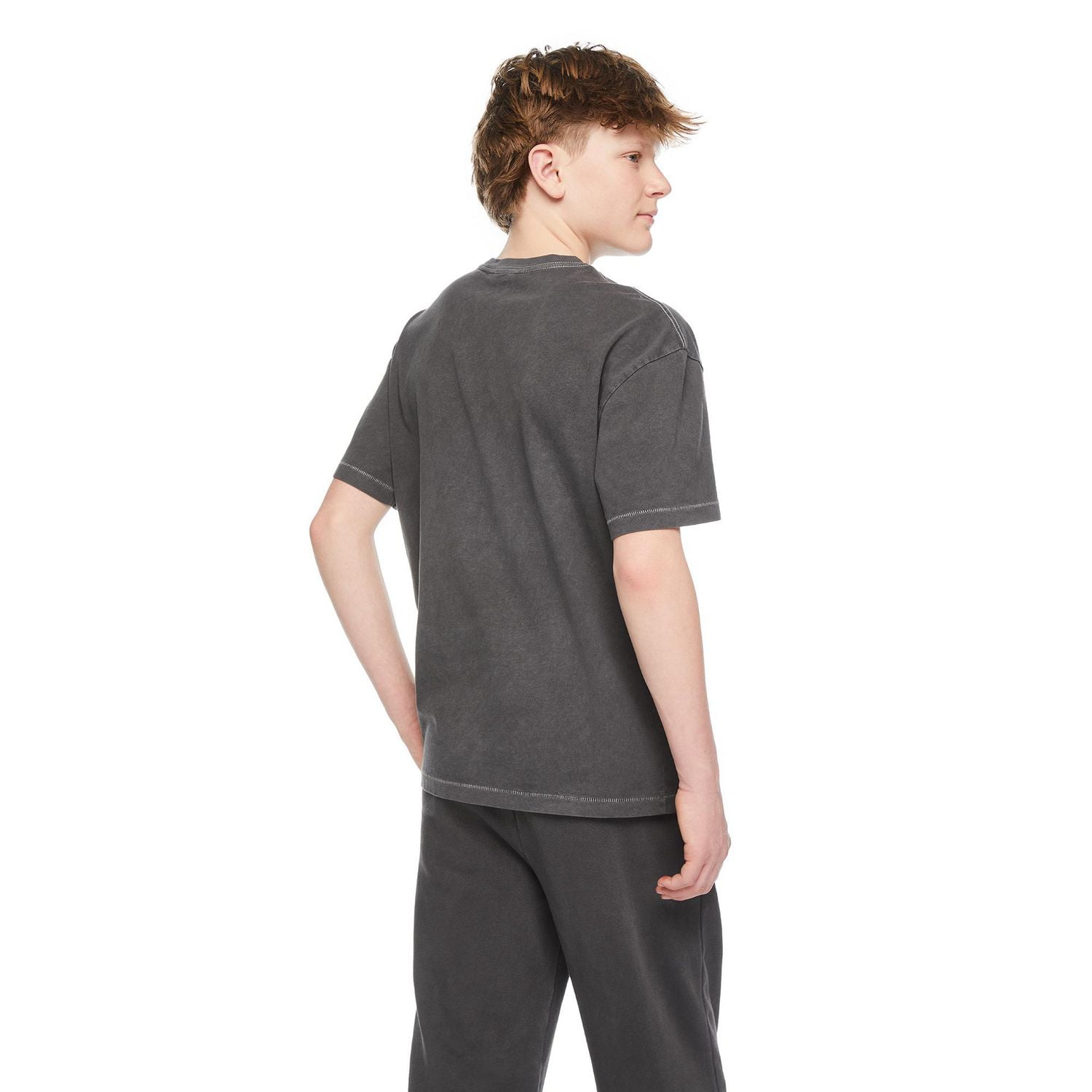 Jackson Boys' Washed Short Sleeve Crew Neck Tee, Sizes M-XXL