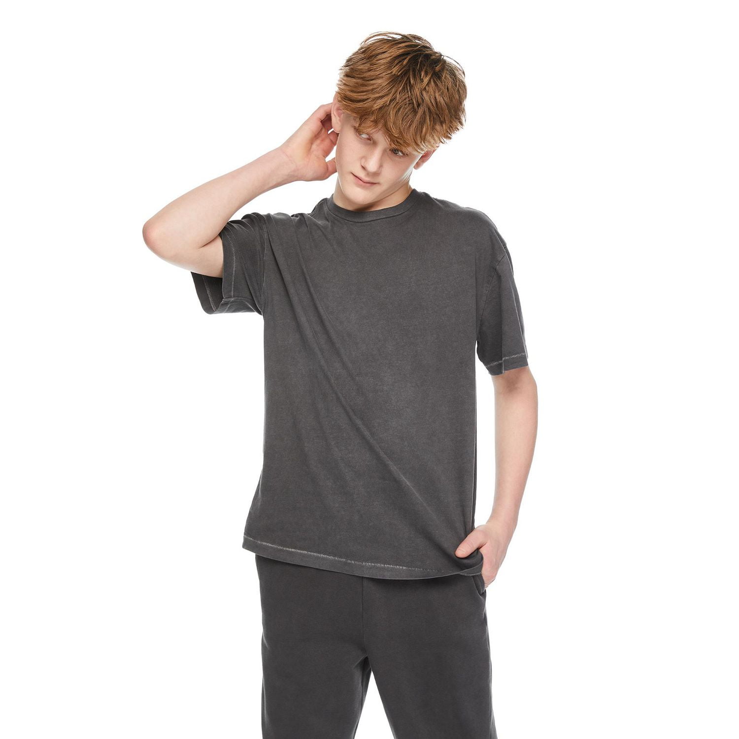 Jackson Boys' Washed Short Sleeve Crew Neck Tee, Sizes M-XXL