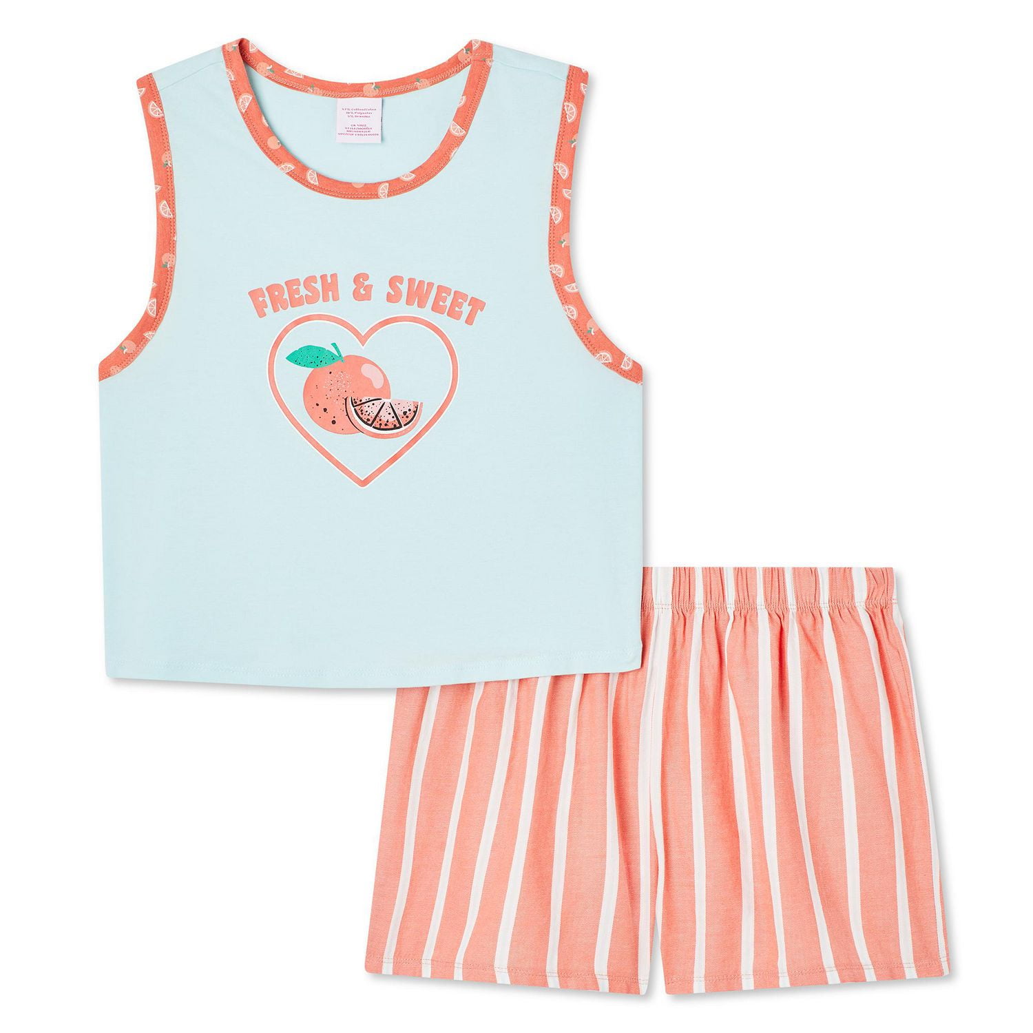 No Boundaries Women's Pajama 2-Piece Set