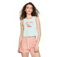 thumbnail image 1 of No Boundaries Women's Pajama 2-Piece Set, 1 of 6