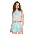 thumbnail image 1 of No Boundaries Women's Pajama 2-Piece Set, 1 of 6