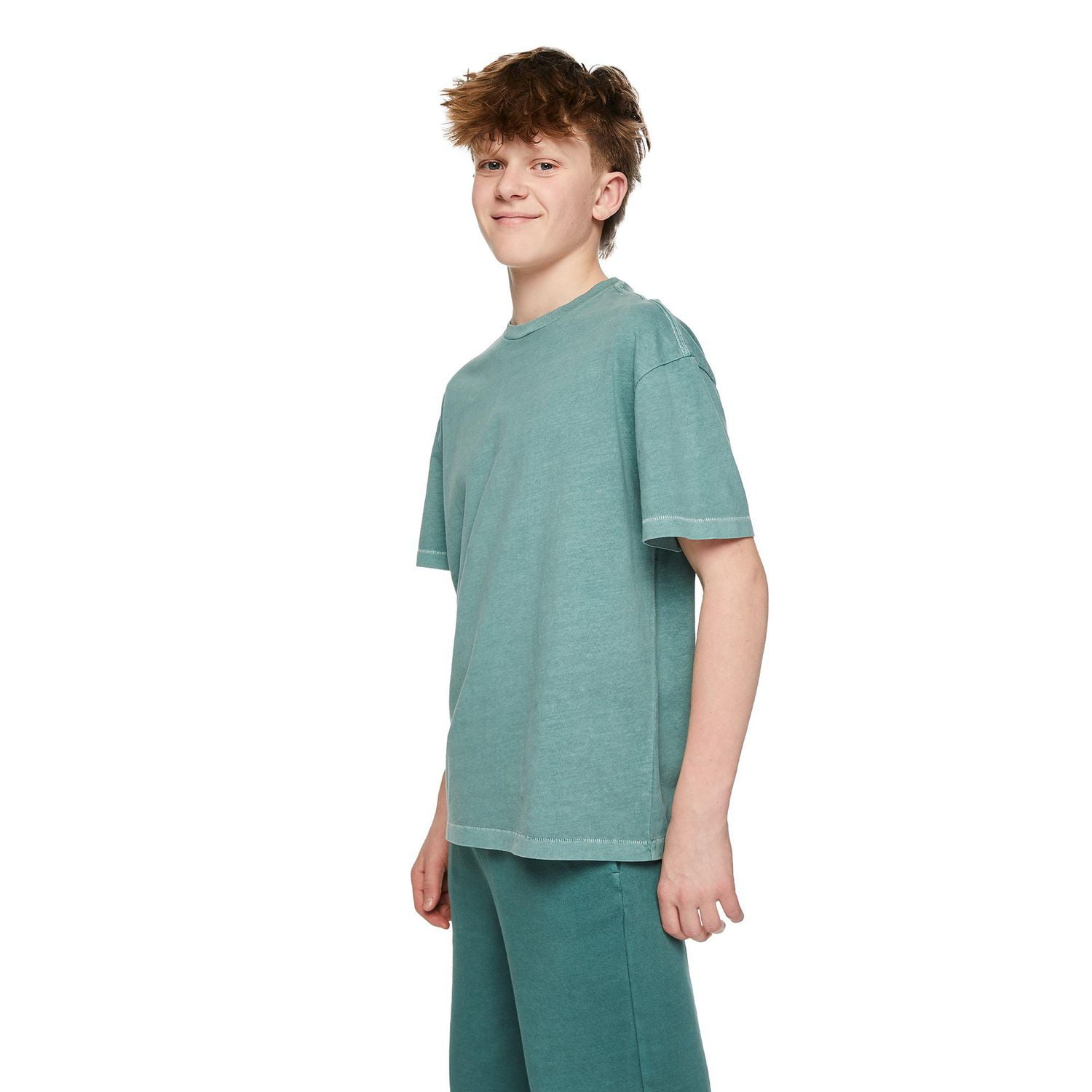 Jackson Boys' Washed Short Sleeve Crew Neck Tee