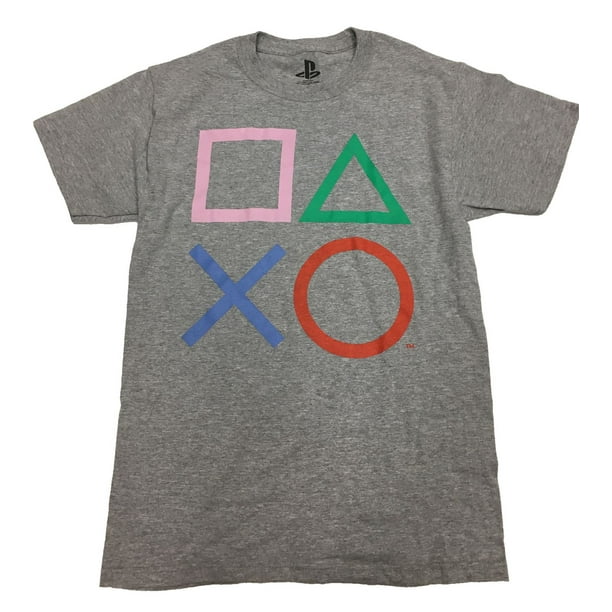 T-shirt Playstation pour hommes à manches courtes