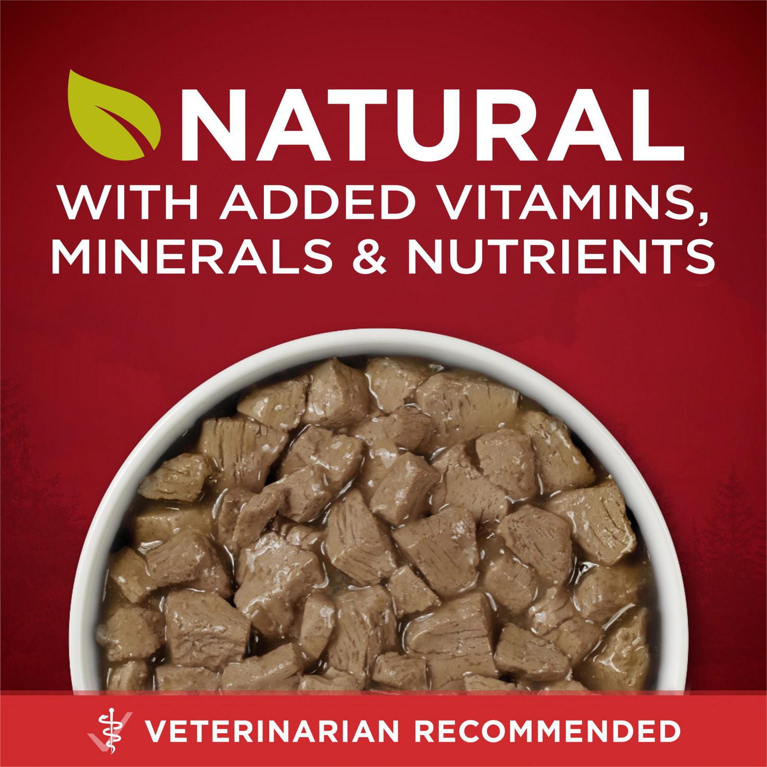 Purina ONE True Instinct Tender Cuts In Gravy With Real Beef and Bison, Wet Dog Food 368g, 368g