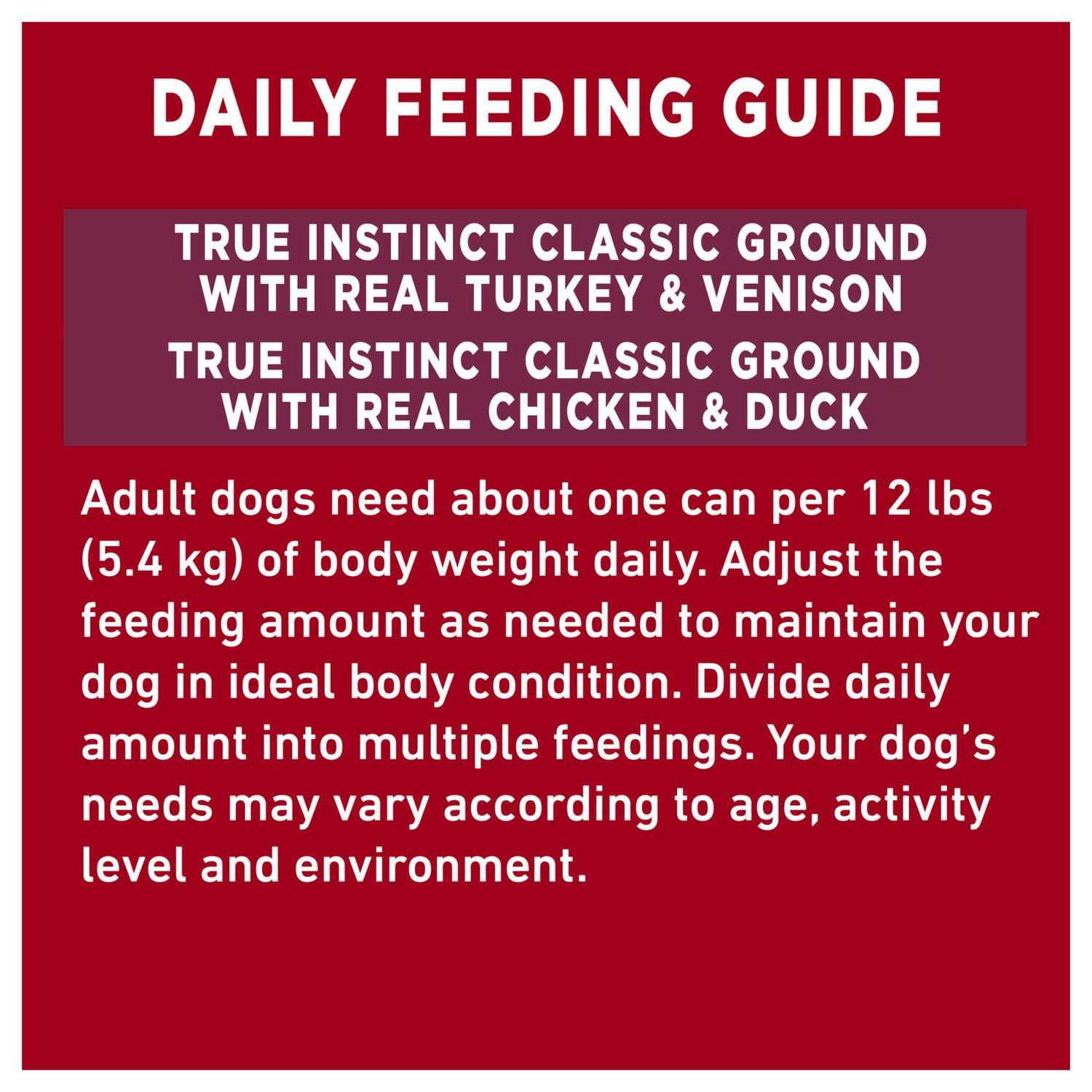 Purina one true instinct wet dog food best sale