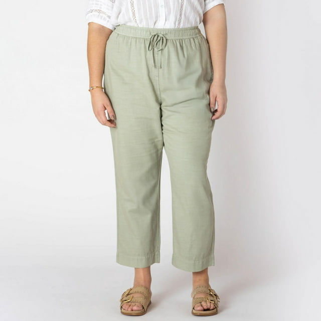 Devoted Taille Plus Femme Pantalon de jogging ample à jambes larges