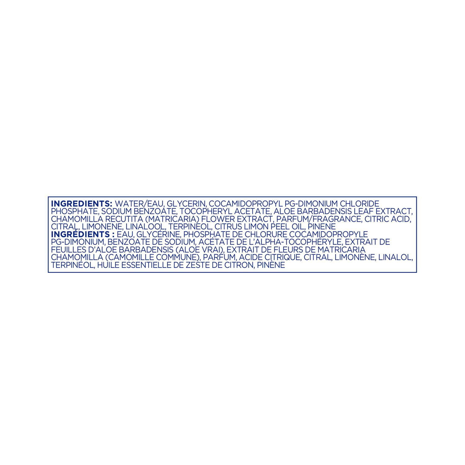 thumbnail image 4 of Lingettes personnelles avec aloès et vitamine E Equate, Régulier, 4 of 5
