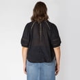 thumbnail image 3 of Devoted Women’s Plus size short sleeve button up blouse, 3 of 6