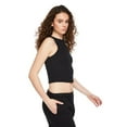 thumbnail image 2 of No Boundaries Women's Rib Tank Top, 2 of 6