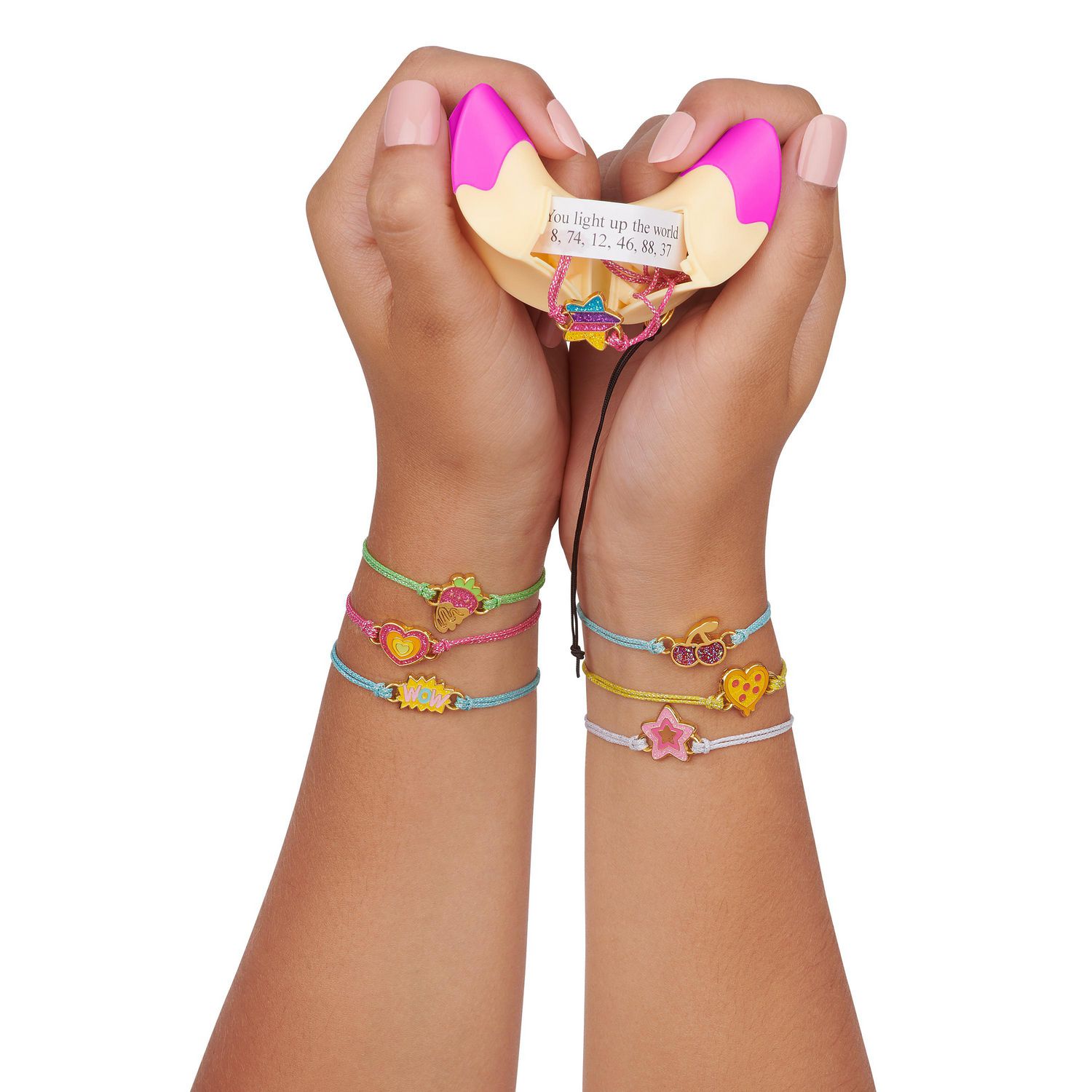 Handmade | Jewelry | Onyx And Jade Beaded Bracelet With Fortune Cookie  Charm | Poshmark