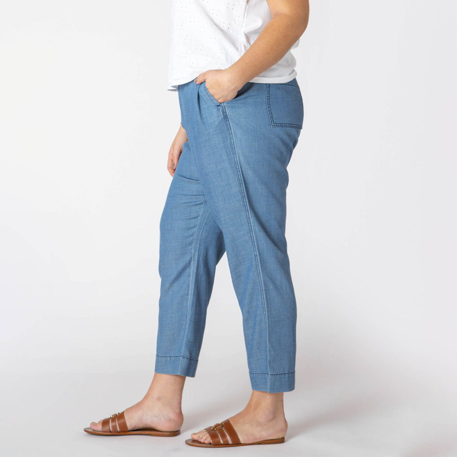 Devoted Women’s Plus size wide leg loose fit joggers