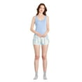 thumbnail image 1 of George Women's Lettuce Edge Tank and Short 2-Piece Set, 1 of 6