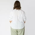 thumbnail image 3 of Devoted Women’s Plus size short sleeve button up blouse, 3 of 5