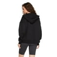 thumbnail image 3 of No Boundaries Women's Oversized Zip-Up Hoodie, 3 of 6