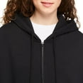 thumbnail image 4 of No Boundaries Women's Oversized Zip-Up Hoodie, 4 of 6