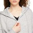 thumbnail image 4 of No Boundaries Women's Oversized Zip-Up Hoodie, 4 of 6