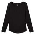 thumbnail image 1 of George Women's Drapey Long Sleeve Tee, 1 of 1