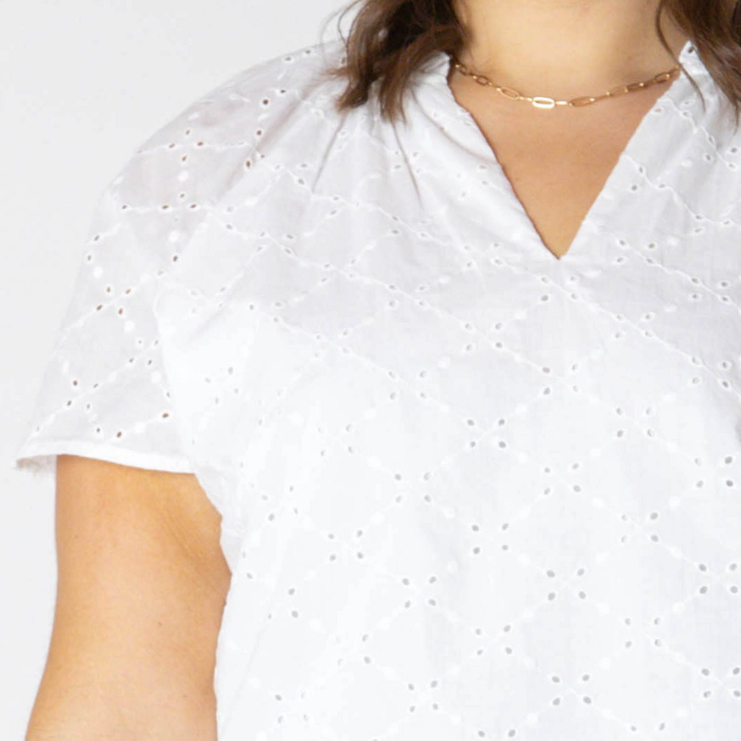 Devoted Women’s Plus short sleeve blouse