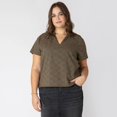 thumbnail image 1 of Devoted Taille Plus Femme blouse à manches courtes, 1 of 5