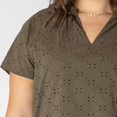 thumbnail image 5 of Devoted Taille Plus Femme blouse à manches courtes, 5 of 5
