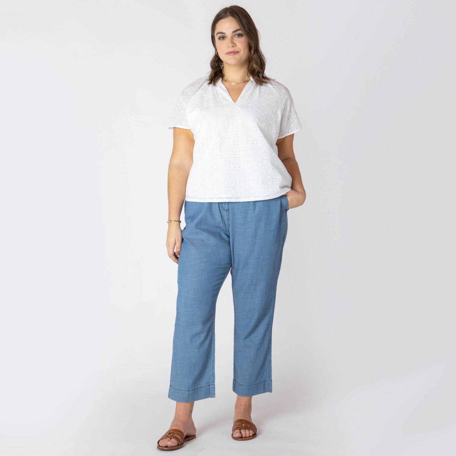 Devoted Women’s Plus short sleeve blouse
