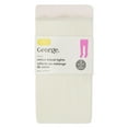 thumbnail image 1 of George Baby Girls' Cotton Blend Tights 2-Pack, 1 of 1