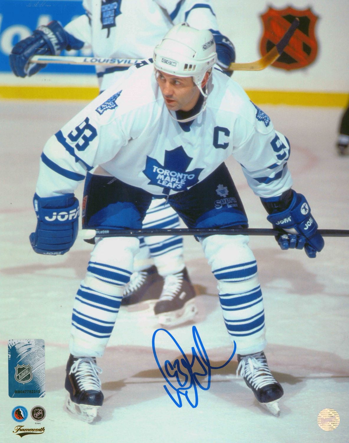 Doug Gilmour Signed 8x10