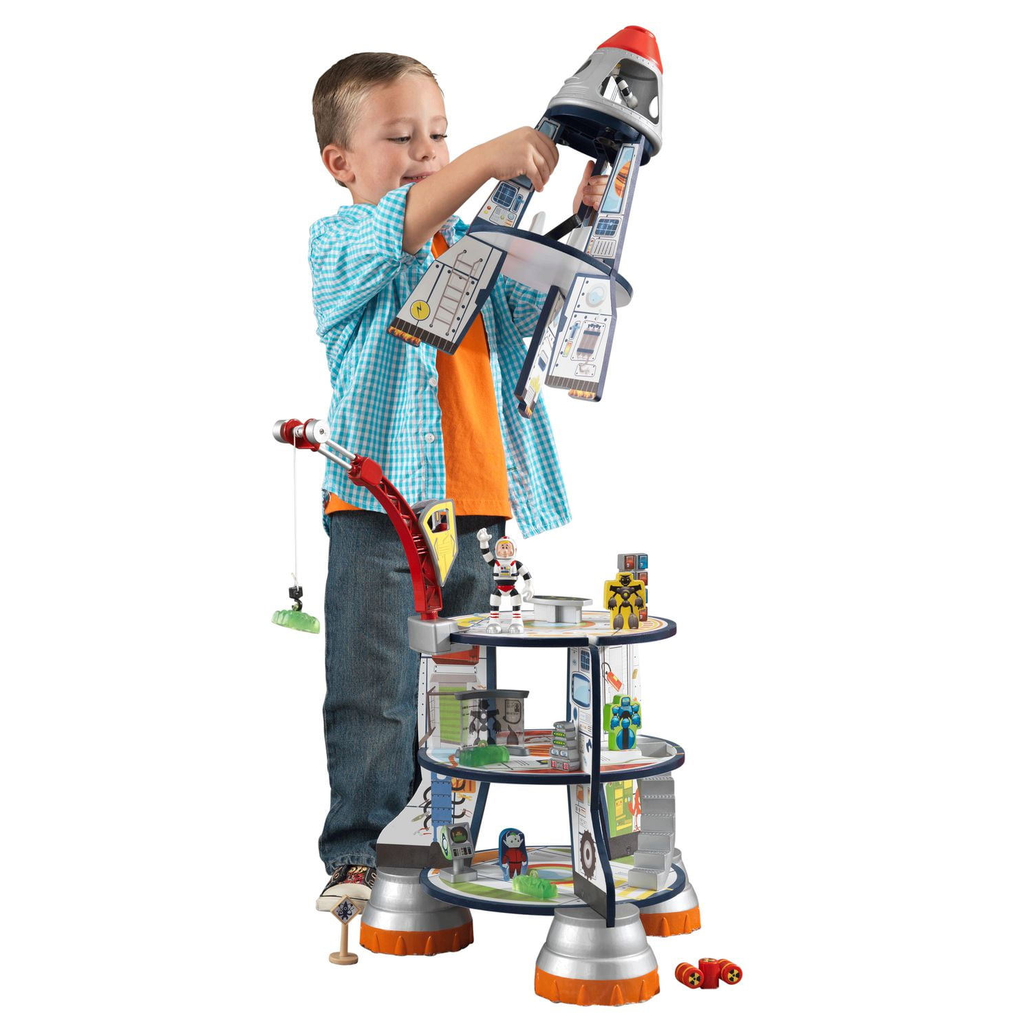 KidKraft Rocket Ship Playset : : Toys & Games