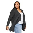 thumbnail image 2 of Iyla Women's Plus Waterfall Cardigan, 2 of 6