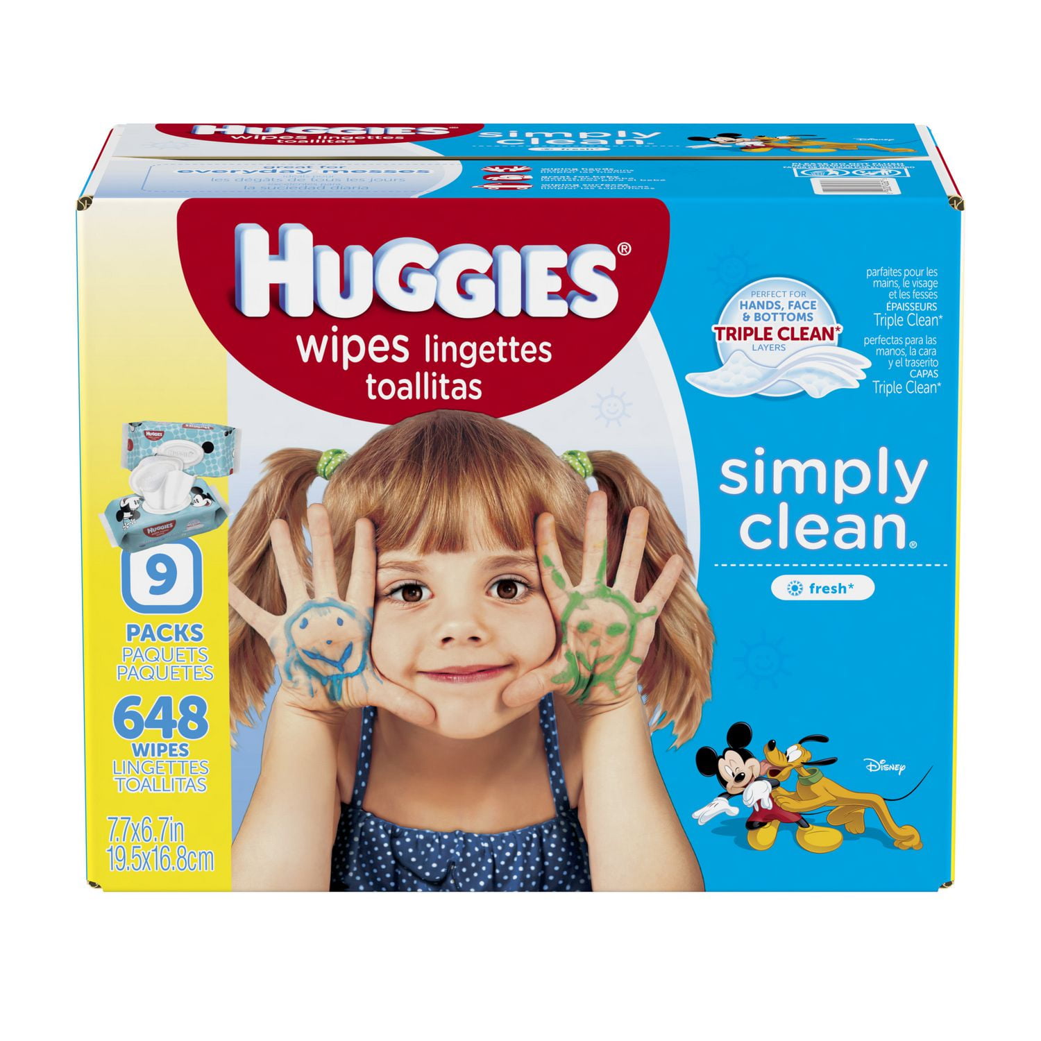 huggies simply clean fresh scented baby wipes