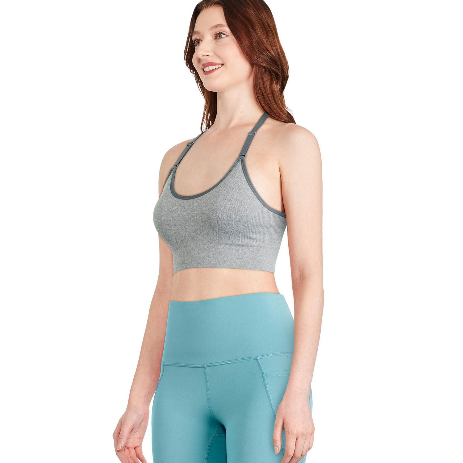 Athletic Works Women's Cami Yoga Bra, Sizes XS-XXL