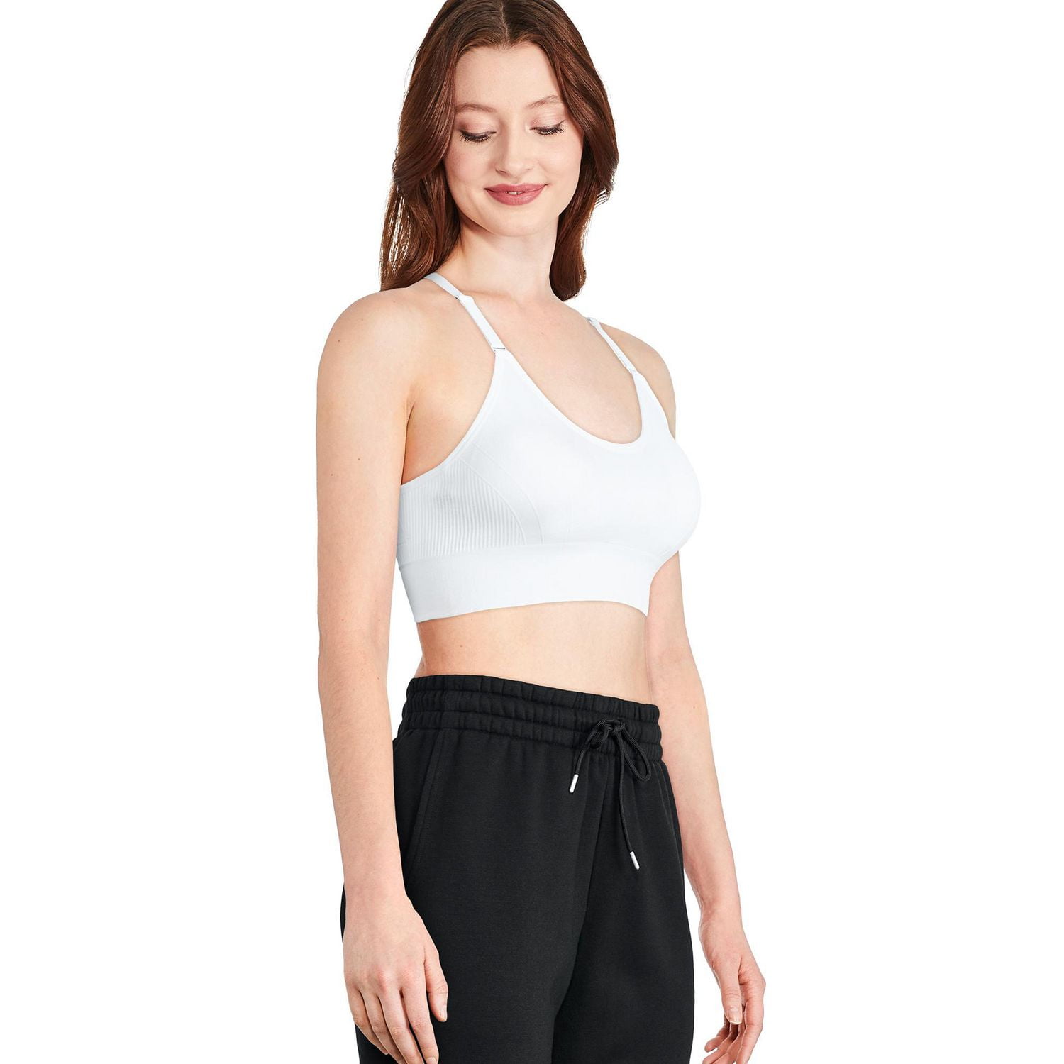 Athletic Works Women's Cami Yoga Bra, Sizes XS-XXL
