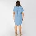 thumbnail image 4 of Devoted Women’s Plus size button up mini dress, 4 of 4