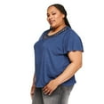 thumbnail image 2 of Iyla Plus Women's Crochet Top, 2 of 6